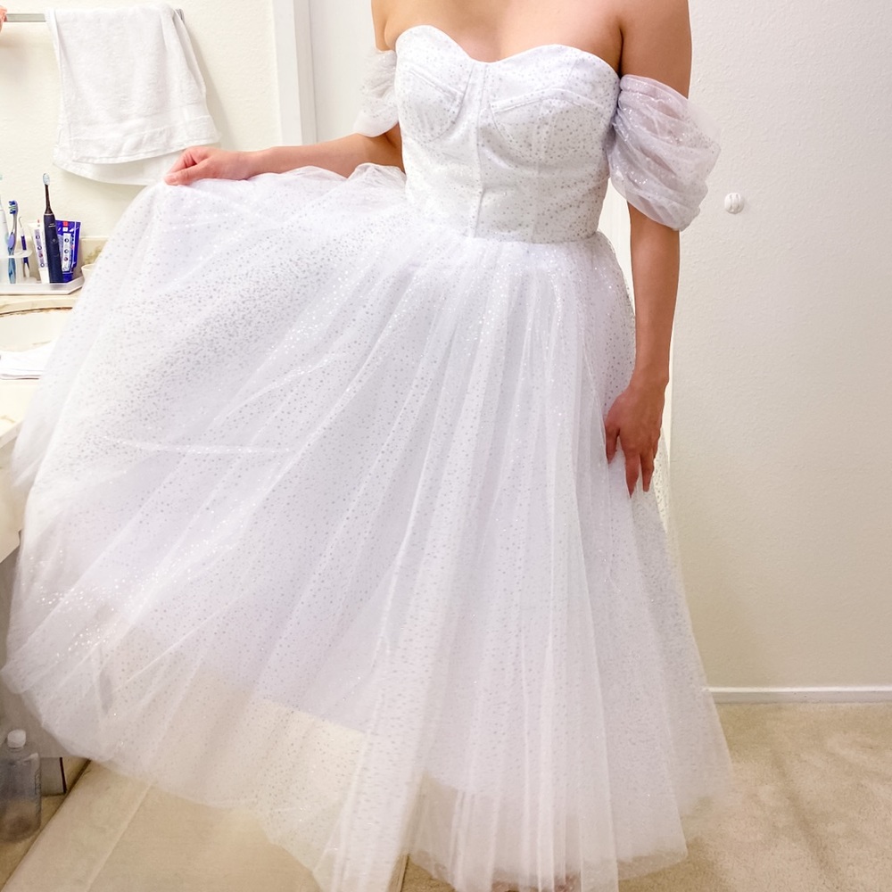 Lovely Custom Made Sparkly  Dress
